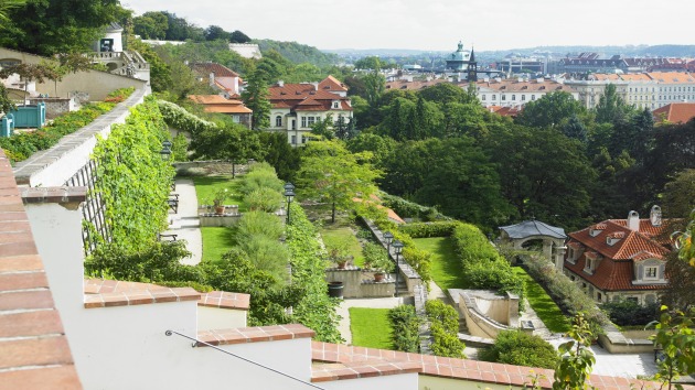Palastgärten unter der Prager Burg
