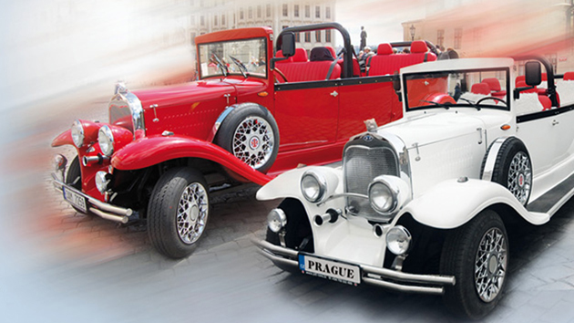 Tour Prague & Around by Classic Convertible